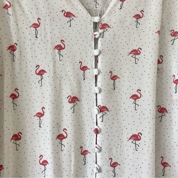 Harper Challis Button-Front 3/4 Sleeve Blouse Size 2X - Picture 2 of 8